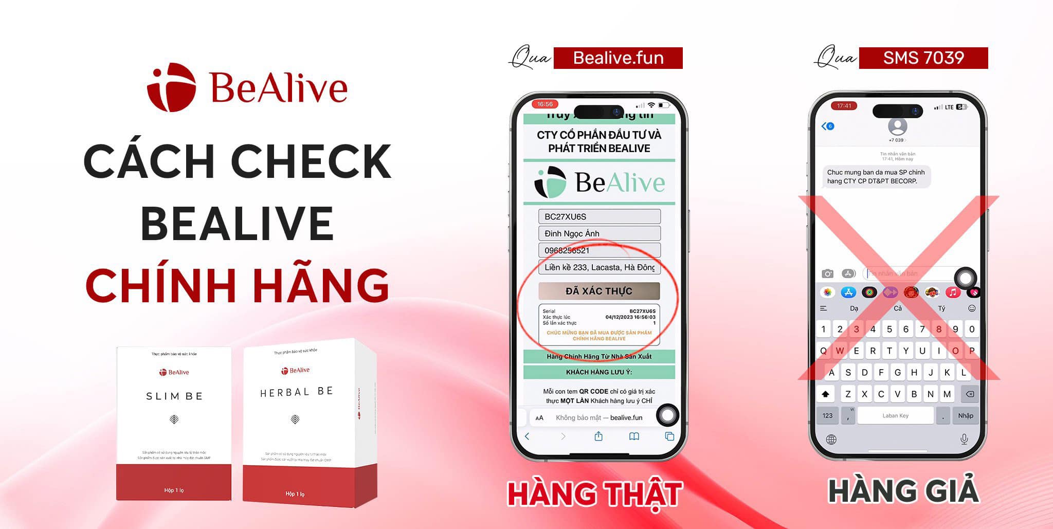 phan biet slim be chinh hang mau moi
